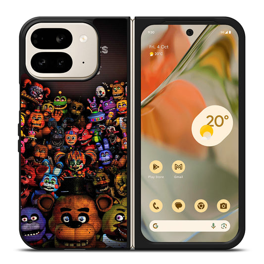 FIVE NIGHTS AT FREDDY'S FNAF ALL CHARACTER Google Pixel 9 Pro Fold Case Cover