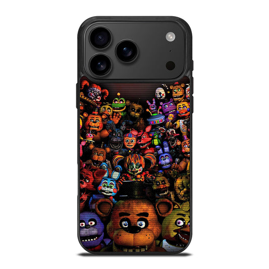 FIVE NIGHTS AT FREDDY'S FNAF ALL CHARACTER iPhone 17 Pro Max Case Cover
