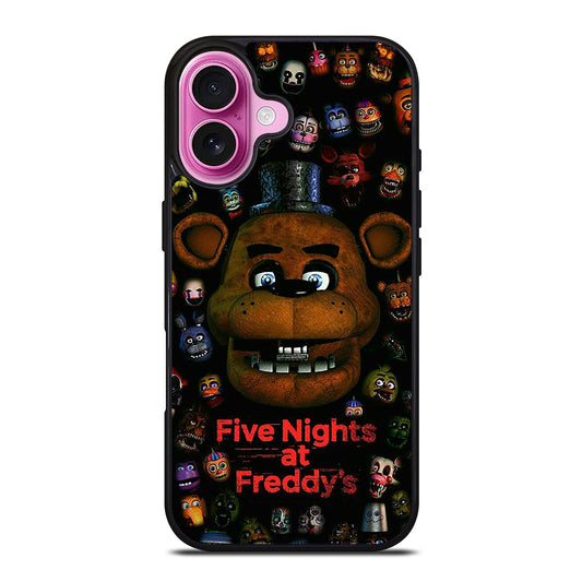 FIVE NIGHTS AT FREDDY'S FNAF GAME iPhone 16 Plus Case Cover