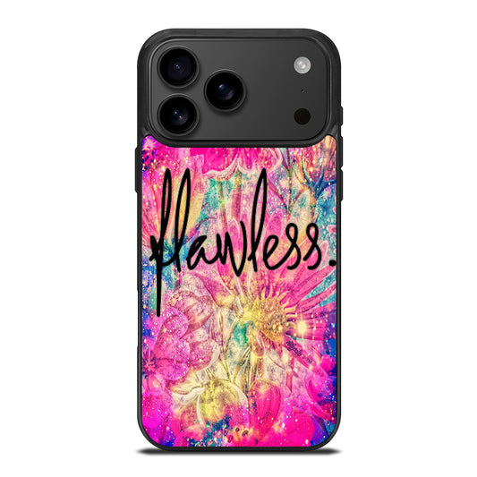 FLAWLESS FLOWER LOGO iPhone 17 Pro Max Case Cover