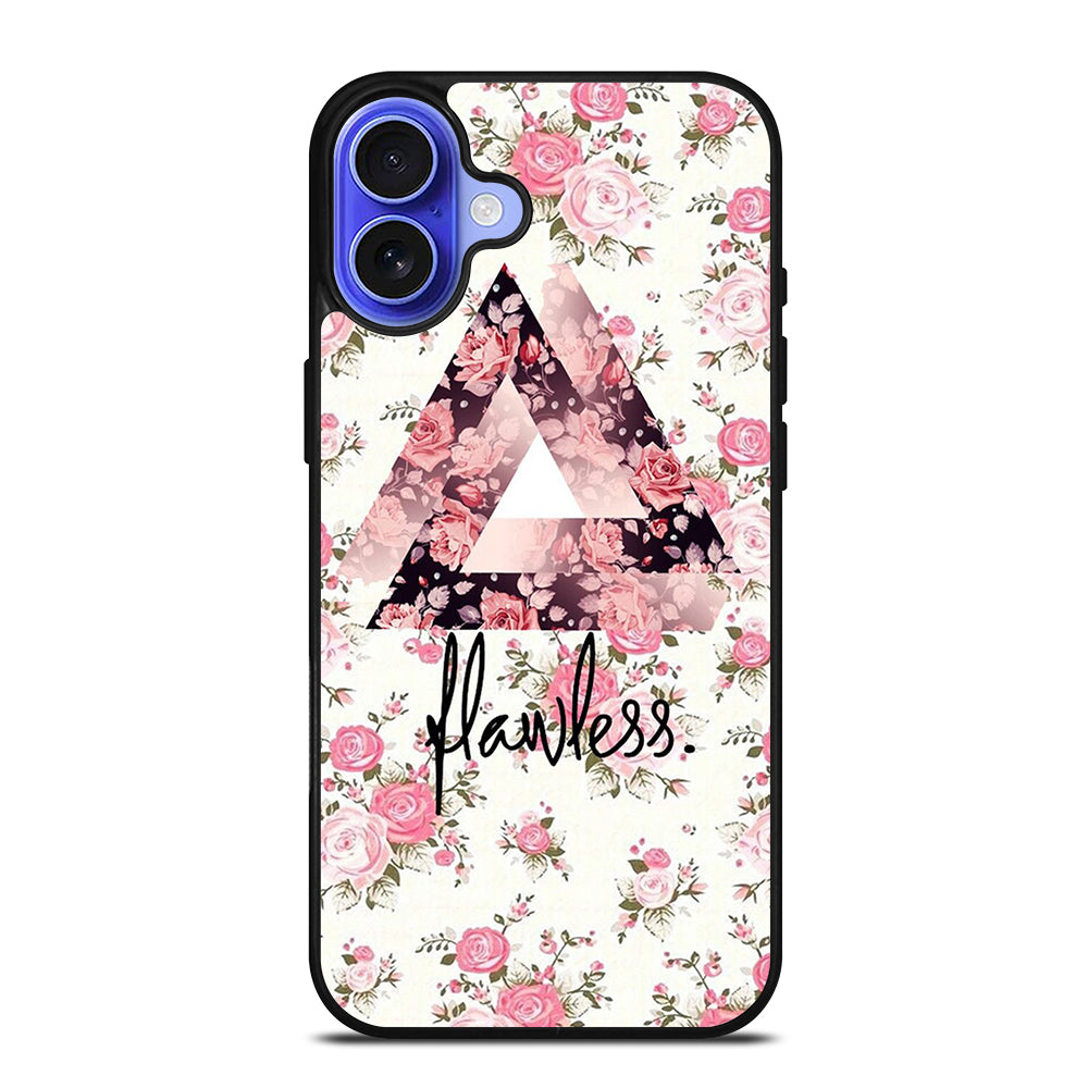 FLAWLESS FLOWER LOGO 2 iPhone 16 Case Cover