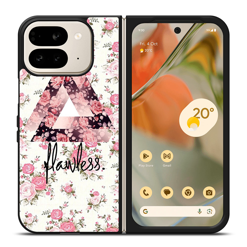 FLAWLESS FLOWER LOGO 2 Google Pixel 9 Pro Fold Case Cover