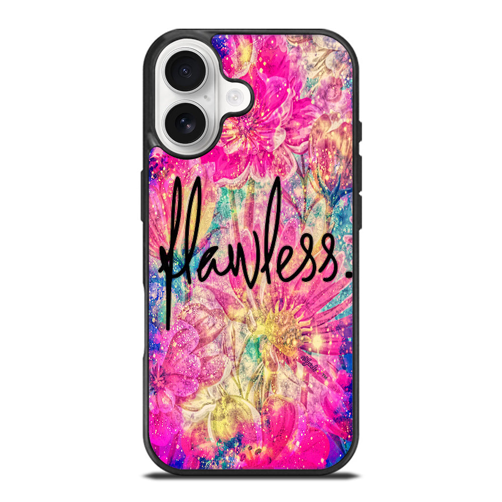 FLAWLESS FLOWER LOGO iPhone 17 Case Cover