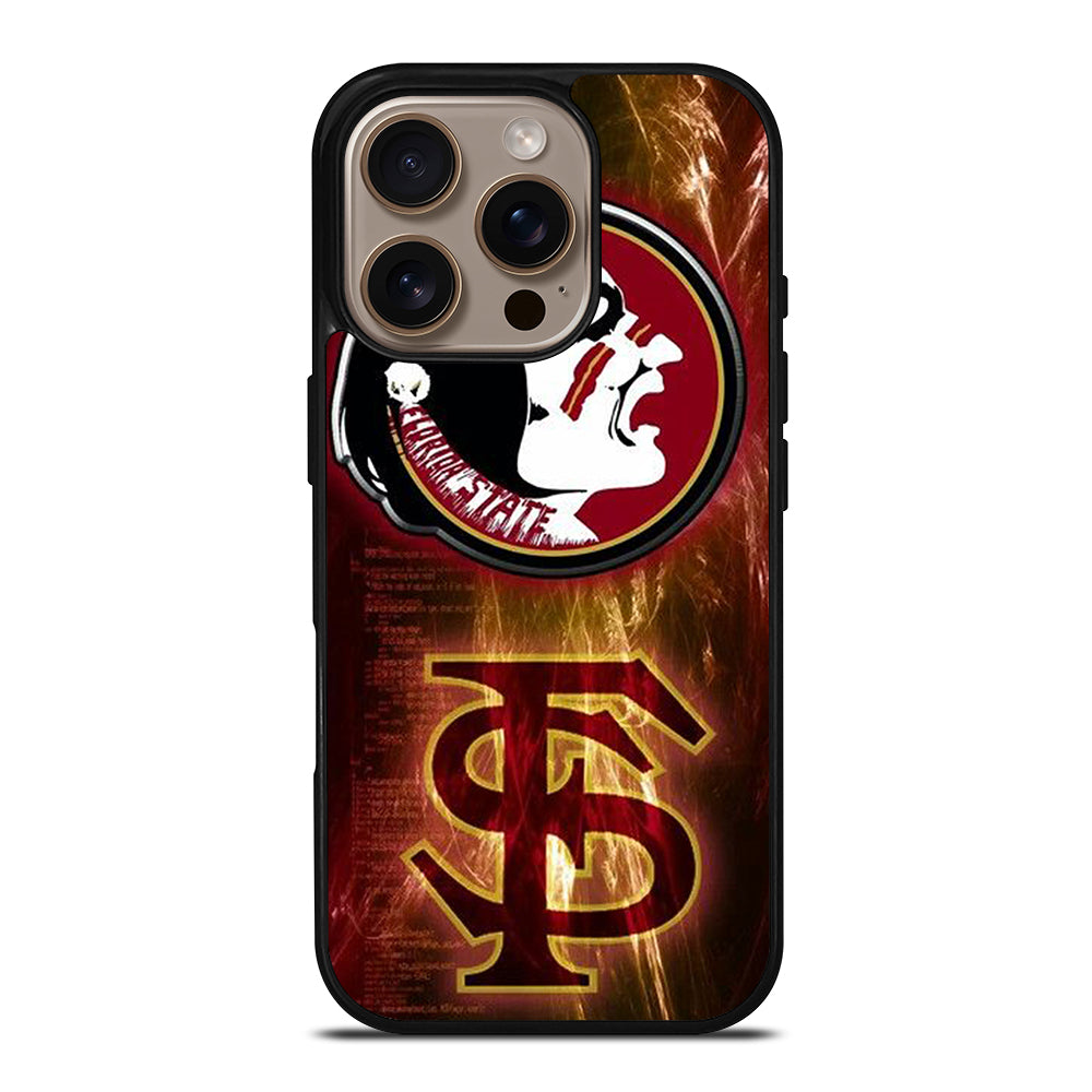 FLORIDA STATE FSU FOOTBALL LOGO iPhone 16 Pro Case Cover