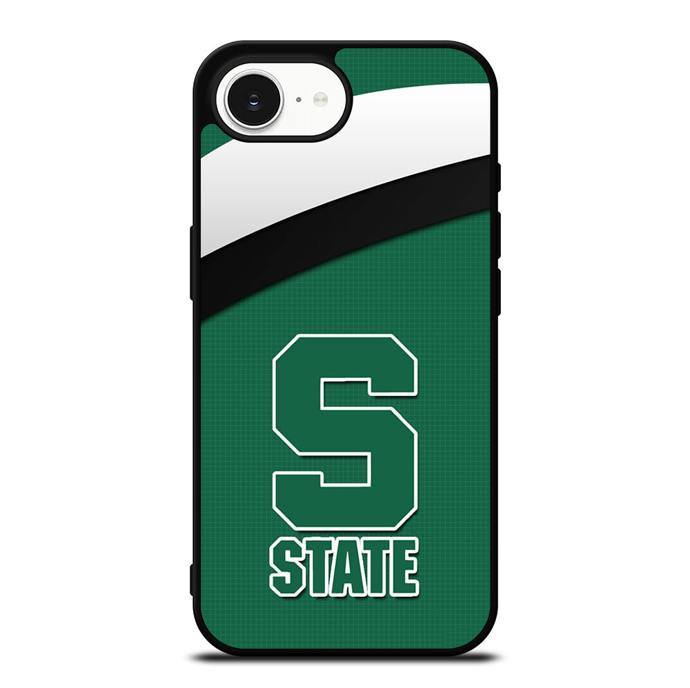 FOOTBALL MICHIGAN STATE LOGO 1 iPhone 16e Case Cover