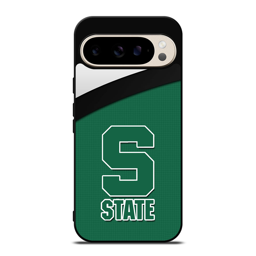 FOOTBALL MICHIGAN STATE LOGO 1 Google Pixel 9 Pro Case Cover