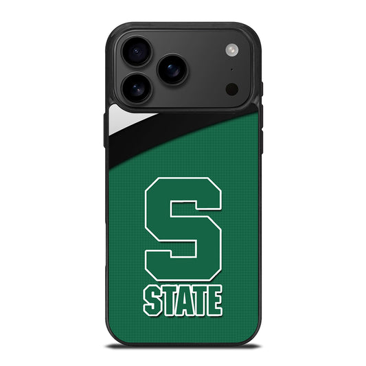 FOOTBALL MICHIGAN STATE LOGO 1 iPhone 17 Pro Max Case Cover