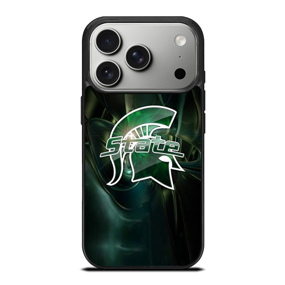 FOOTBALL MICHIGAN STATE LOGO 2 iPhone 17 Pro Case Cover