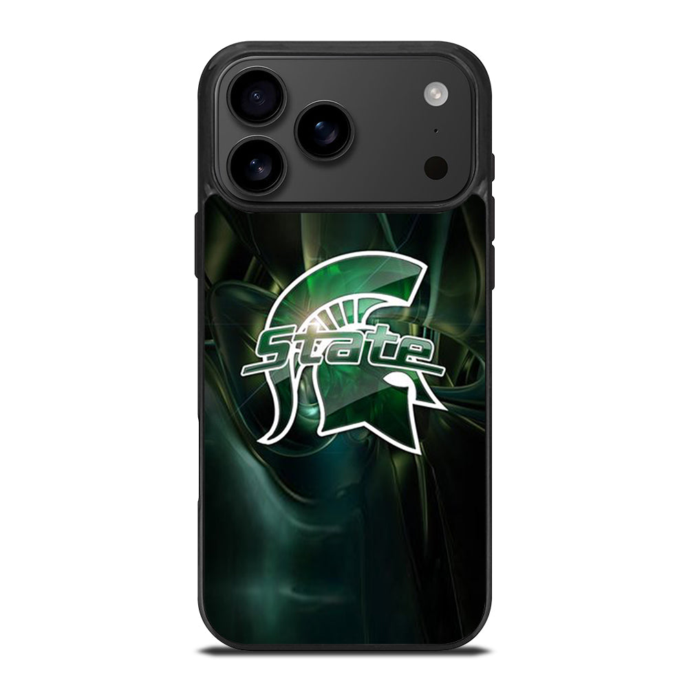 FOOTBALL MICHIGAN STATE LOGO 2 iPhone 17 Pro Max Case Cover
