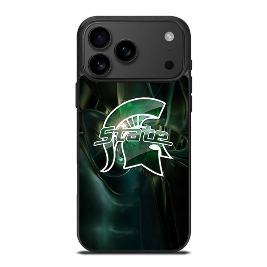 FOOTBALL MICHIGAN STATE LOGO 2 iPhone 17 Pro Max Case Cover