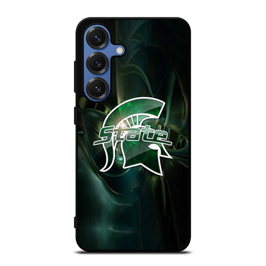 FOOTBALL MICHIGAN STATE LOGO 2 Samsung Galaxy S25 Case Cover