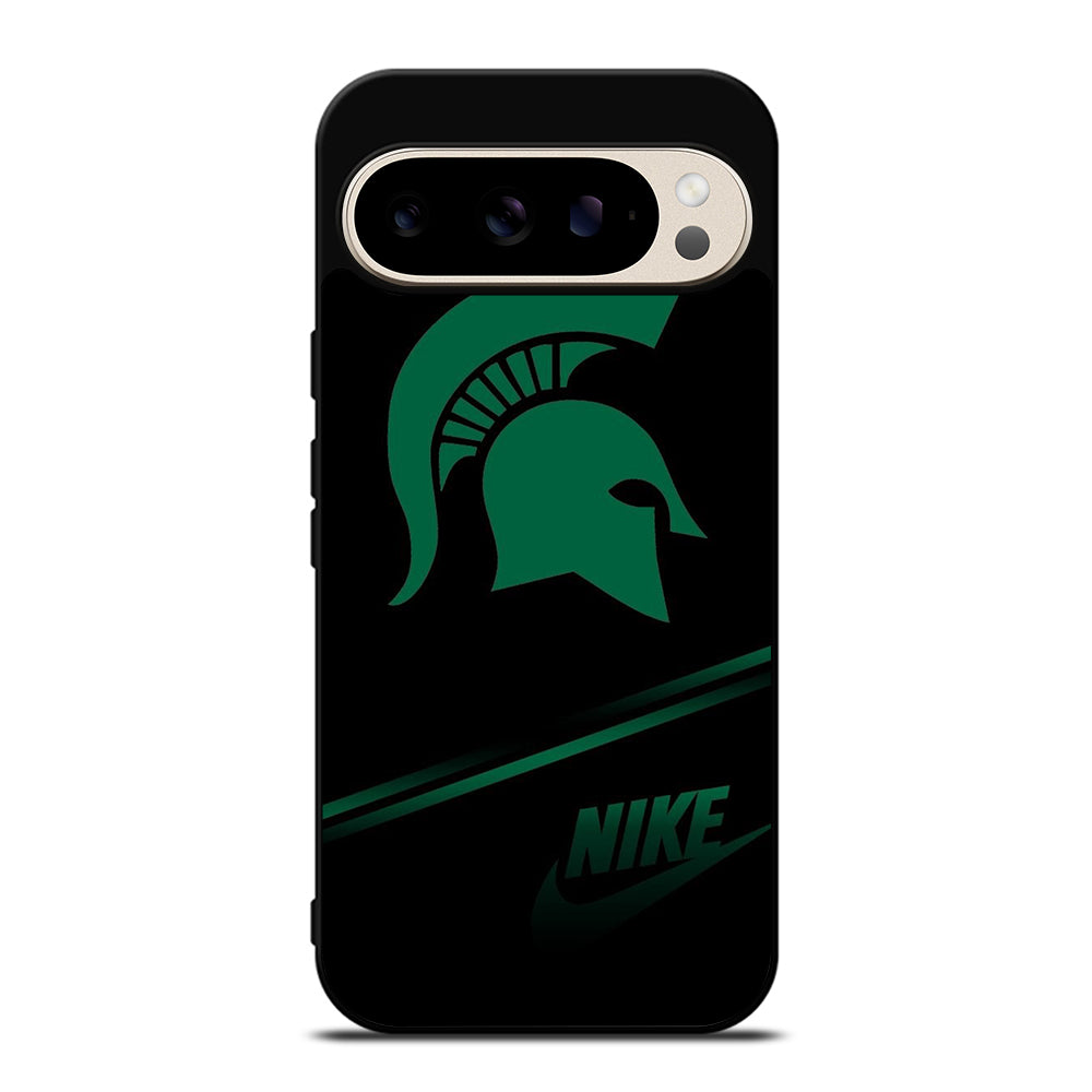 FOOTBALL MICHIGAN STATE LOGO 3 Google Pixel 9 Pro Case Cover