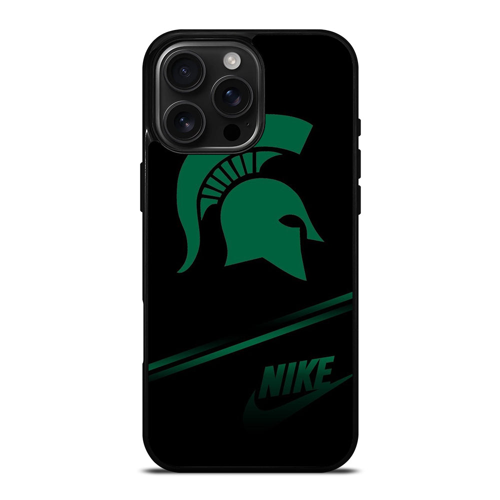 FOOTBALL MICHIGAN STATE LOGO 3 iPhone 16 Pro Max Case Cover