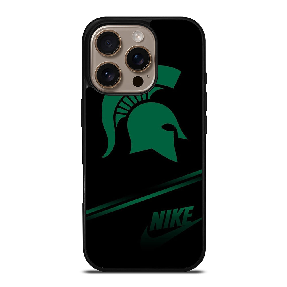 FOOTBALL MICHIGAN STATE LOGO 3 iPhone 16 Pro Case Cover