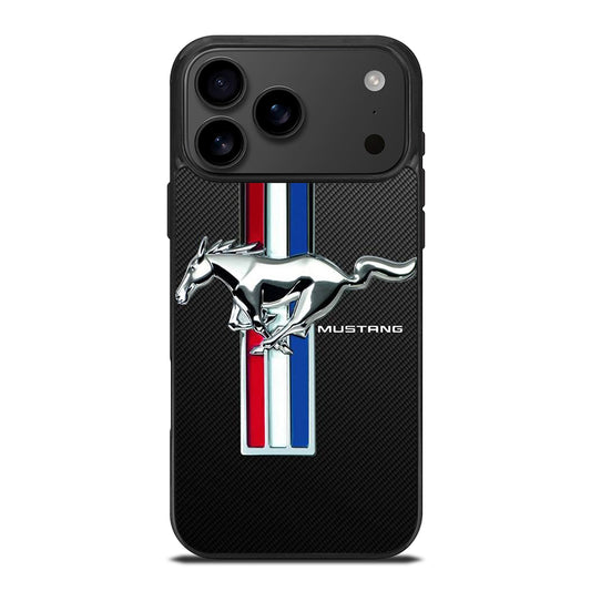 FORD MUSTANG GT CARBON LOGO iPhone 17 Pro Max Case Cover