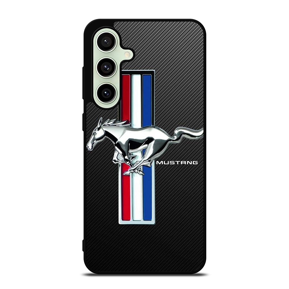 FORD MUSTANG GT CARBON LOGO Samsung Galaxy S24 FE Case Cover