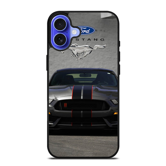 FORD MUSTANG GT CAR LOGO iPhone 16 Case Cover