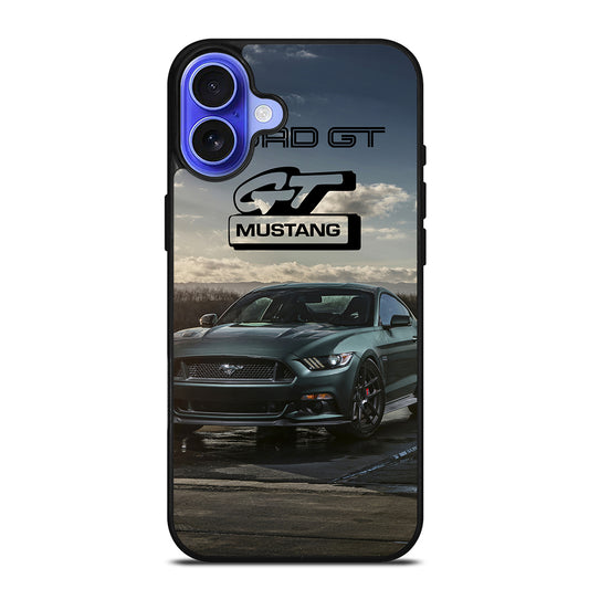 FORD MUSTANG GT CAR LOGO 2 iPhone 16 Case Cover