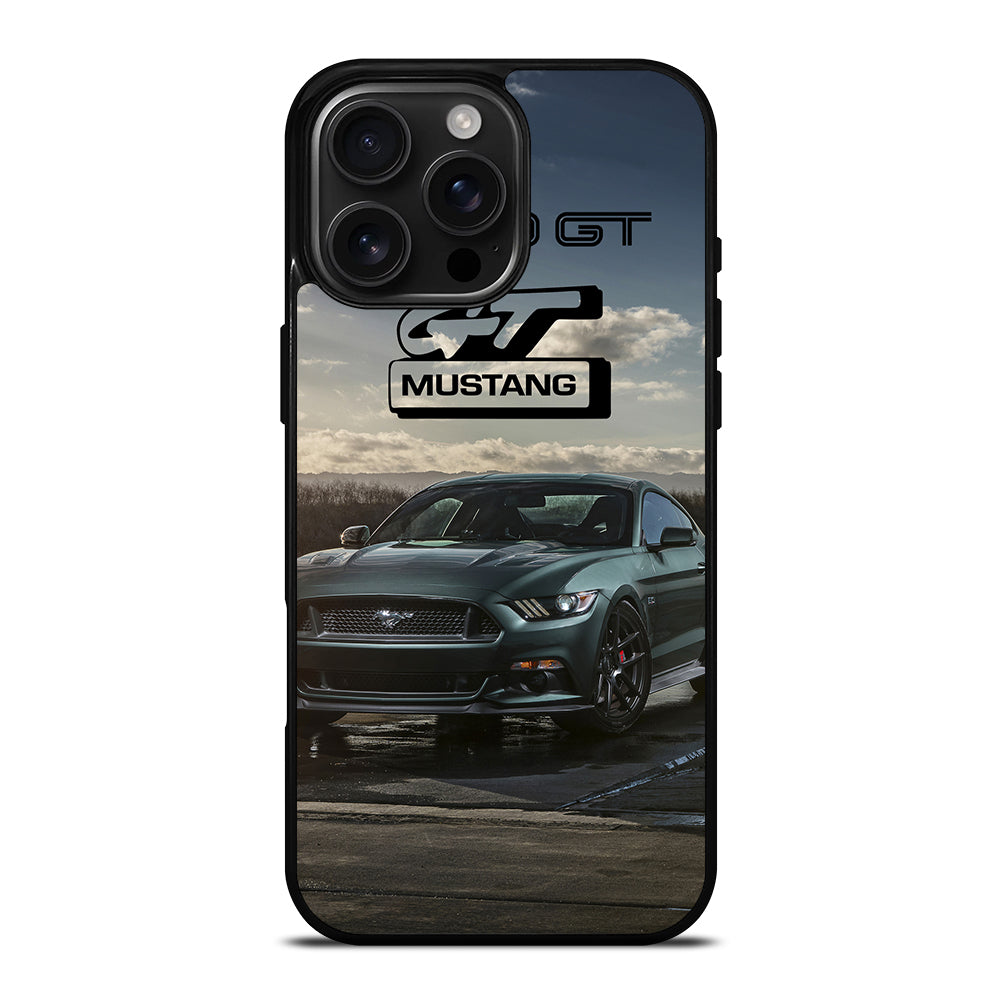 FORD MUSTANG GT CAR LOGO 2 iPhone 16 Pro Max Case Cover