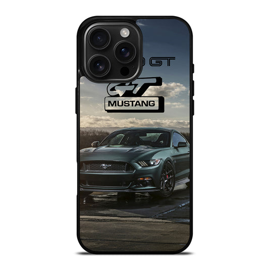 FORD MUSTANG GT CAR LOGO 2 iPhone 16 Pro Max Case Cover
