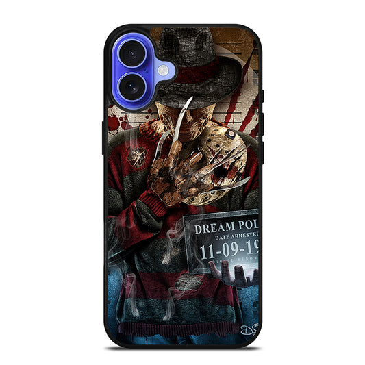 FREDDY KRUEGER ART iPhone 16 Case Cover