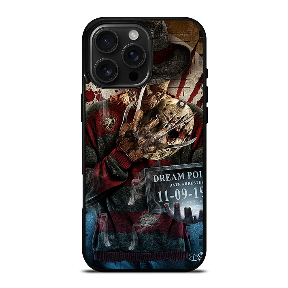 FREDDY KRUEGER ART iPhone 16 Pro Max Case Cover