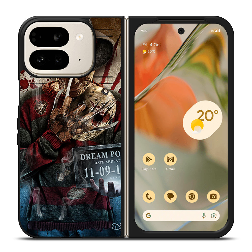 FREDDY KRUEGER ART Google Pixel 9 Pro Fold Case Cover