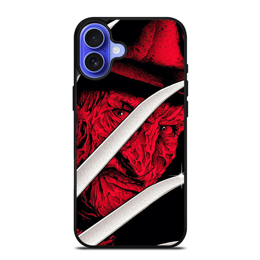 FREDDY KRUEGER FACE iPhone 16 Case Cover