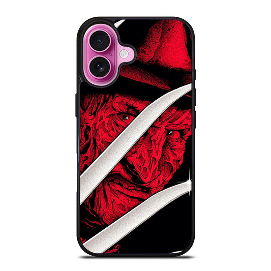 FREDDY KRUEGER FACE iPhone 16 Plus Case Cover