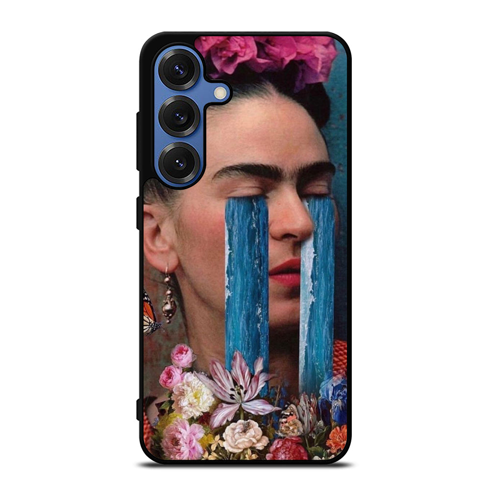 FRIDA KAHLO CRY ART Samsung Galaxy S25 Case Cover