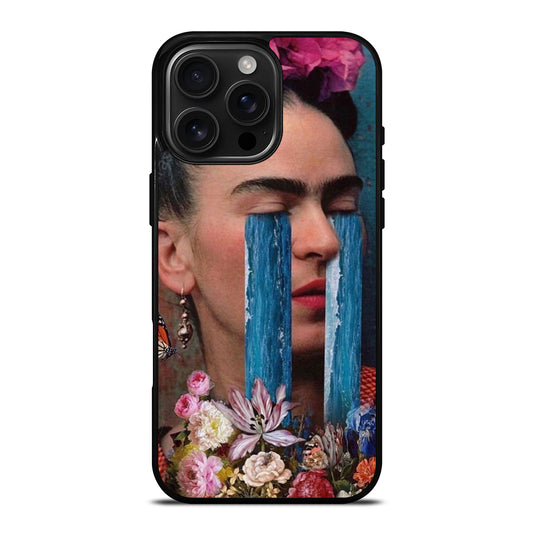 FRIDA KAHLO CRY ART iPhone 16 Pro Max Case Cover