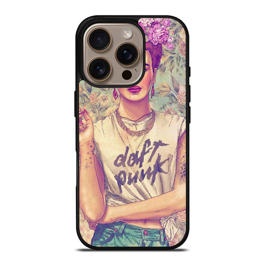 FRIDA KAHLO FLORAL iPhone 16 Pro Case Cover