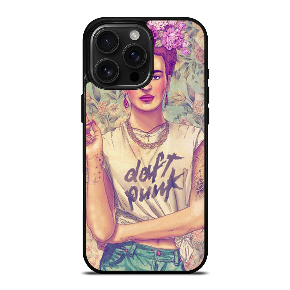 FRIDA KAHLO FLORAL iPhone 16 Pro Max Case Cover