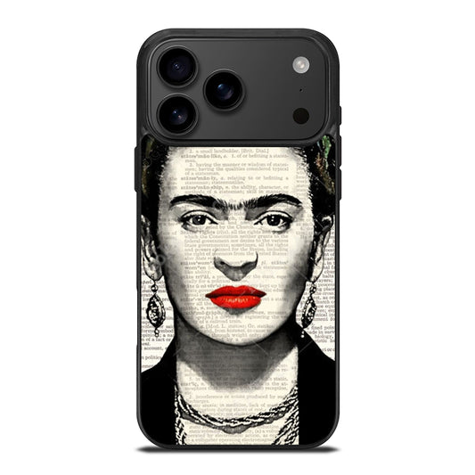 FRIDA KAHLO NEWSPAPER iPhone 17 Pro Max Case Cover