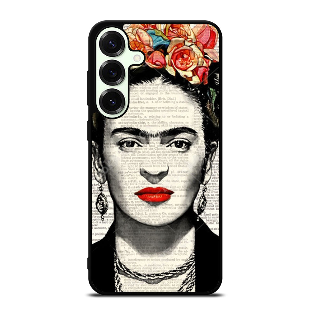 FRIDA KAHLO NEWSPAPER Samsung Galaxy S25 Plus Case Cover