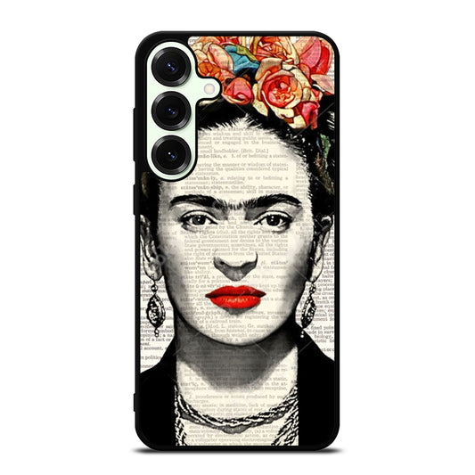 FRIDA KAHLO NEWSPAPER Samsung Galaxy S25 Plus Case Cover