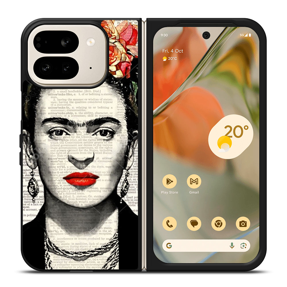 FRIDA KAHLO NEWSPAPER Google Pixel 9 Pro Fold Case Cover