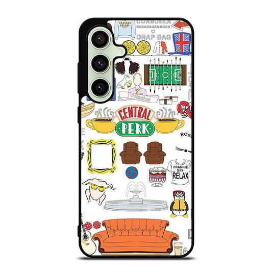 FRIENDS CENTRAL PERK ART Samsung Galaxy S24 FE Case Cover