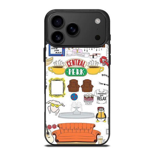 FRIENDS CENTRAL PERK ART iPhone 17 Pro Max Case Cover