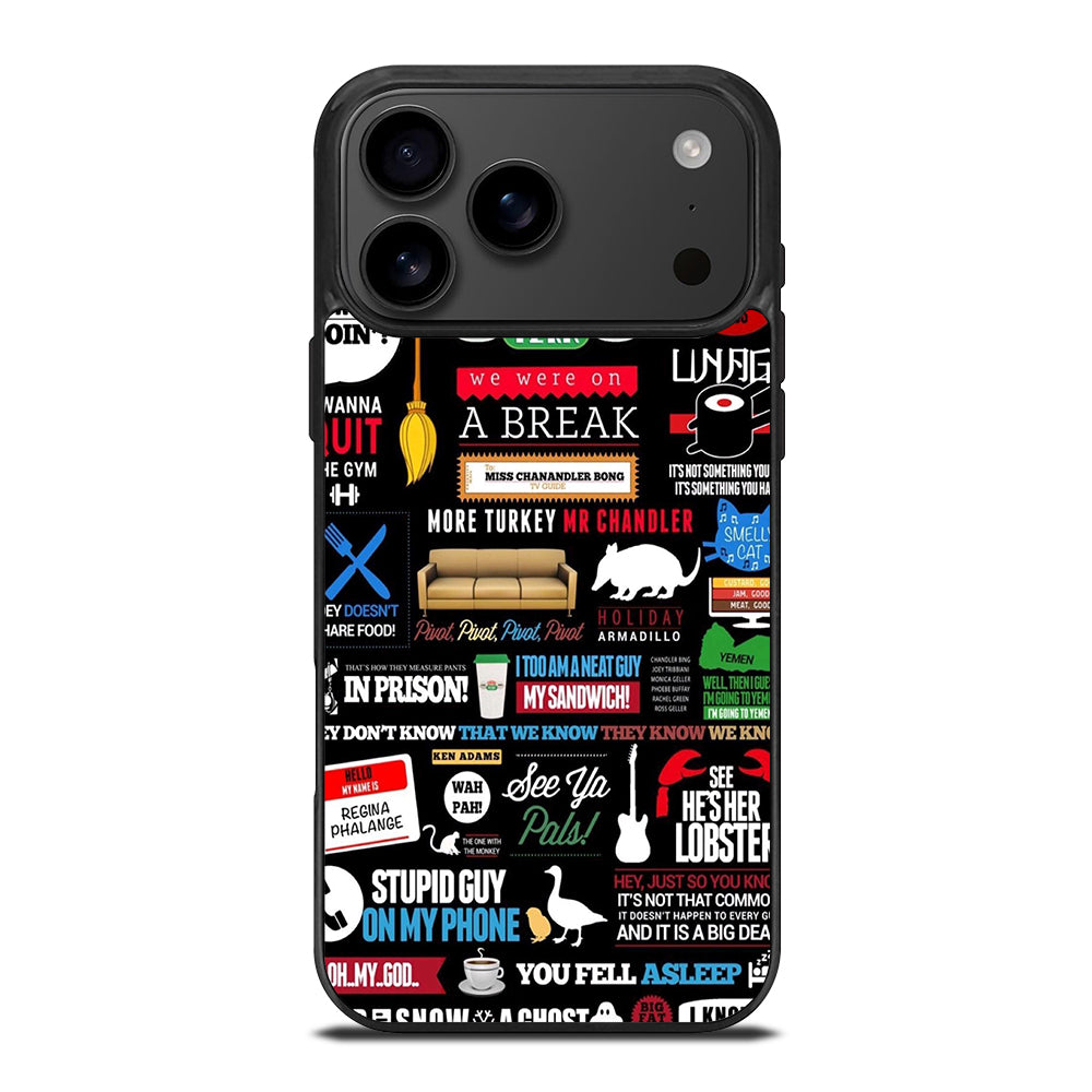 FRIENDS CENTRAL PERK QUOTE iPhone 17 Pro Max Case Cover