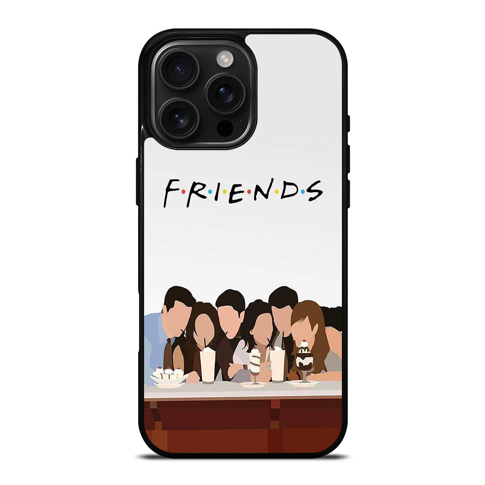 FRIENDS TV SERIES CLIPART iPhone 16 Pro Max Case Cover