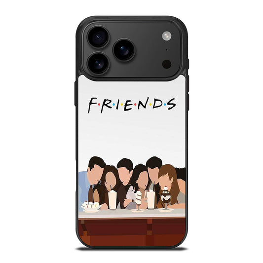 FRIENDS TV SERIES CLIPART iPhone 17 Pro Max Case Cover