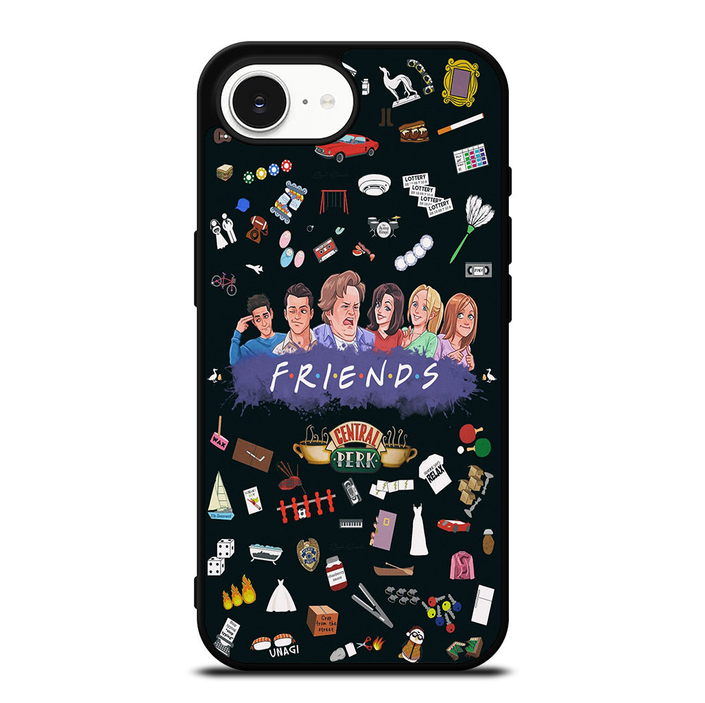 FRIENDS TV SERIES PATTERN LOGO iPhone 16e Case Cover
