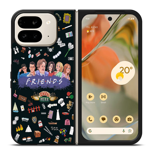 FRIENDS TV SERIES PATTERN LOGO Google Pixel 9 Pro Fold Case Cover