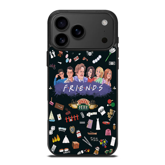 FRIENDS TV SERIES PATTERN LOGO iPhone 17 Pro Max Case Cover