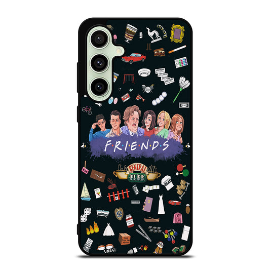 FRIENDS TV SERIES PATTERN LOGO Samsung Galaxy S24 FE Case Cover