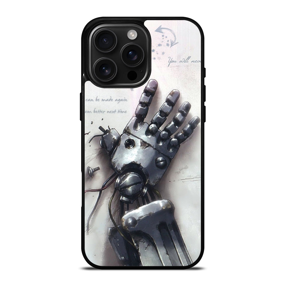 FULLMETAL ALCHEMIST QUOTE iPhone 16 Pro Max Case Cover