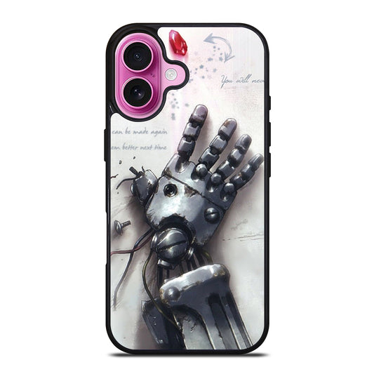 FULLMETAL ALCHEMIST QUOTE iPhone 16 Plus Case Cover