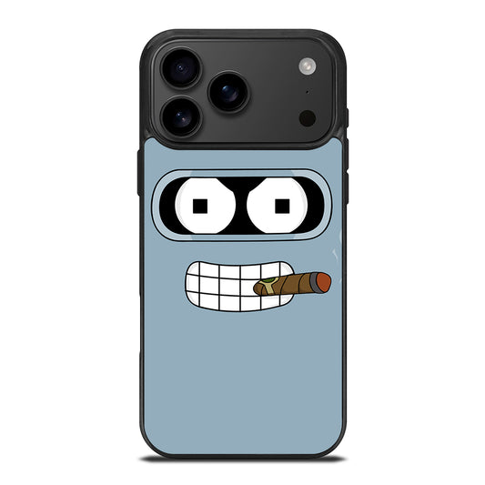 FUTURAMA BENDER FACE CARTOON iPhone 17 Pro Max Case Cover
