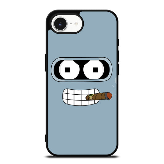 FUTURAMA BENDER FACE CARTOON iPhone 16e Case Cover